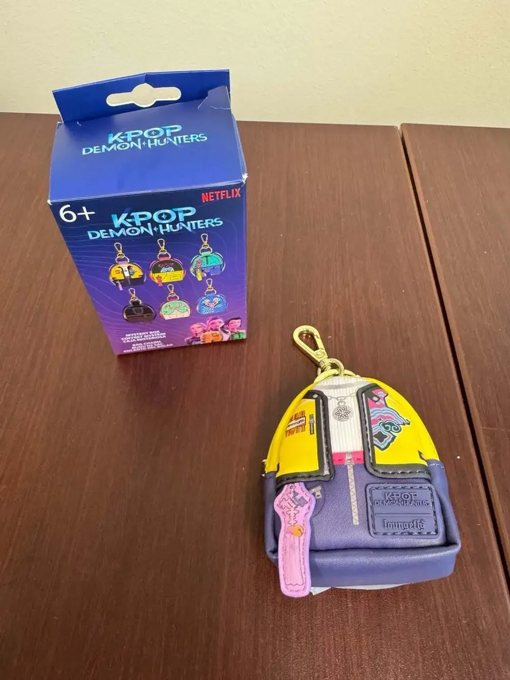 Loungefly Netflix KPOP: Demon Hunters Rumi Mini Backpack Keychain